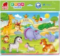 Piankowe puzzle A4, Zabawne obrazki, ZOO - tantis.pl