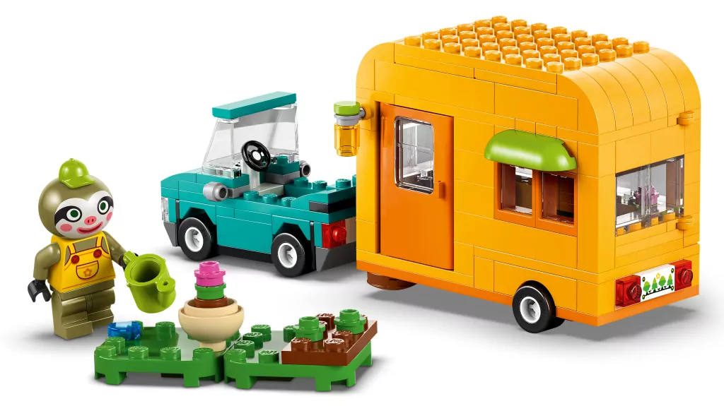 LEGO® Animal Crossing. Leif i jego karawan oraz sklep ogrodniczy 77054 - tantis.pl