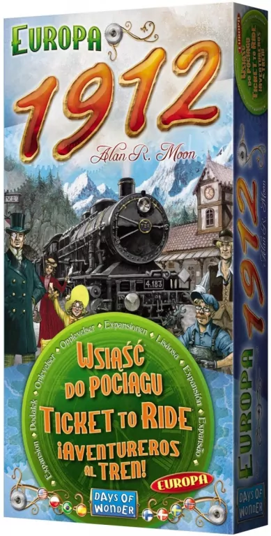 Wsiąść do pociągu: Europa 1912. Dodatek do gry - tantis.pl
