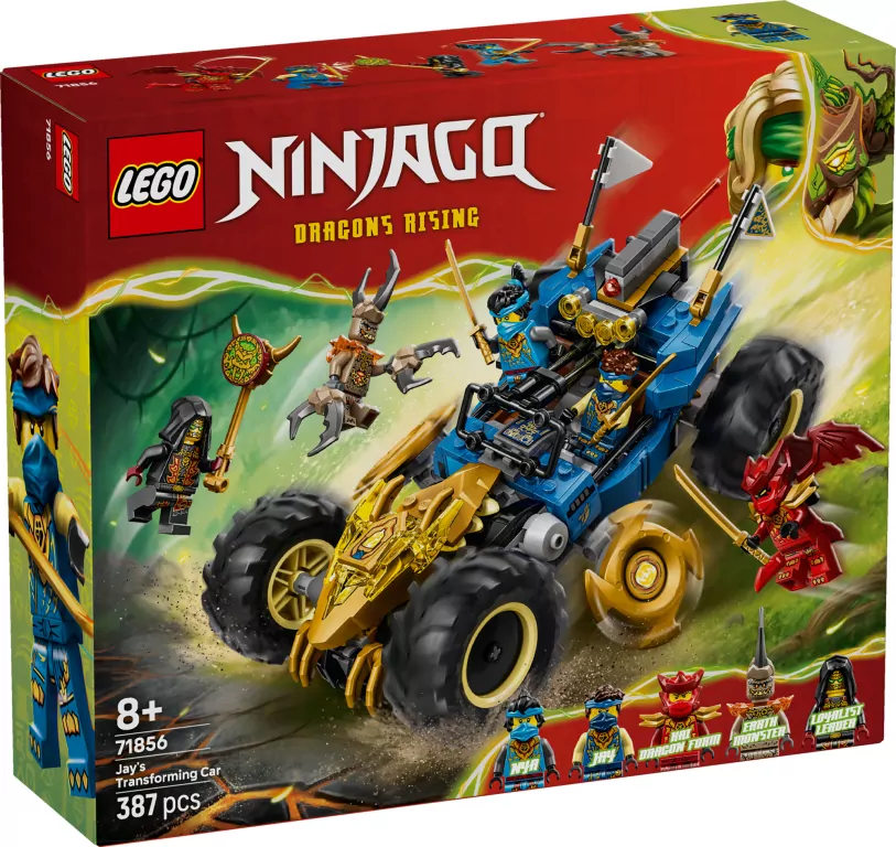 LEGO® Ninjago. Wielofunkcyjny samochód Jaya 71856 - tantis.pl
