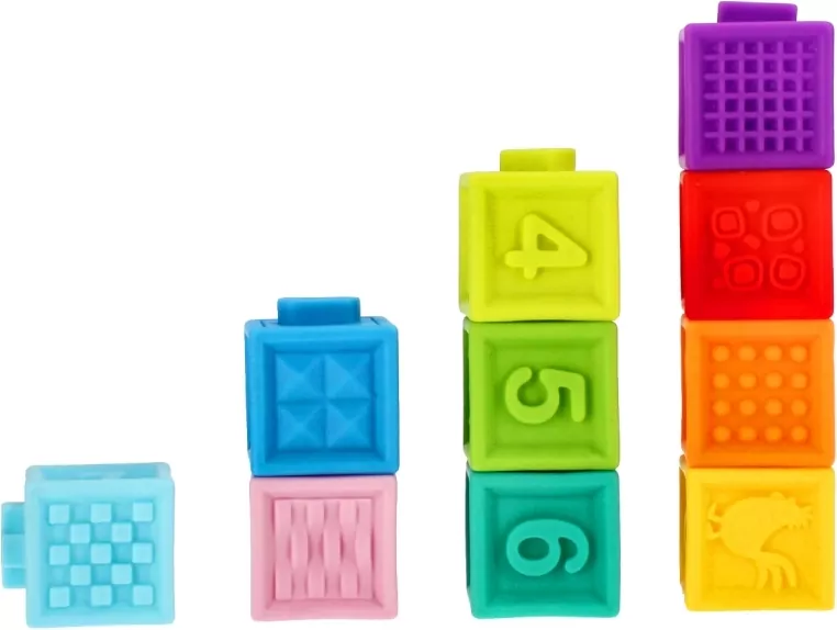 Gumowe klocki 10 sztuk - tantis.pl