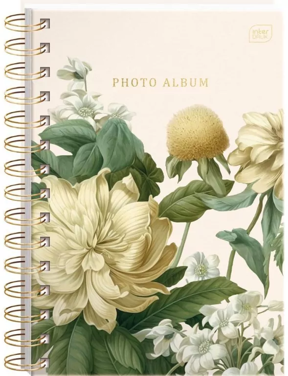 Album na zdjęcia B5/25K Metallic Flowers - tantis.pl
