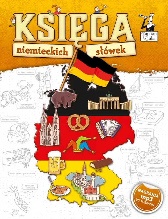 Księga niemieckich słówek. Kapitan Nauka - tantis.pl