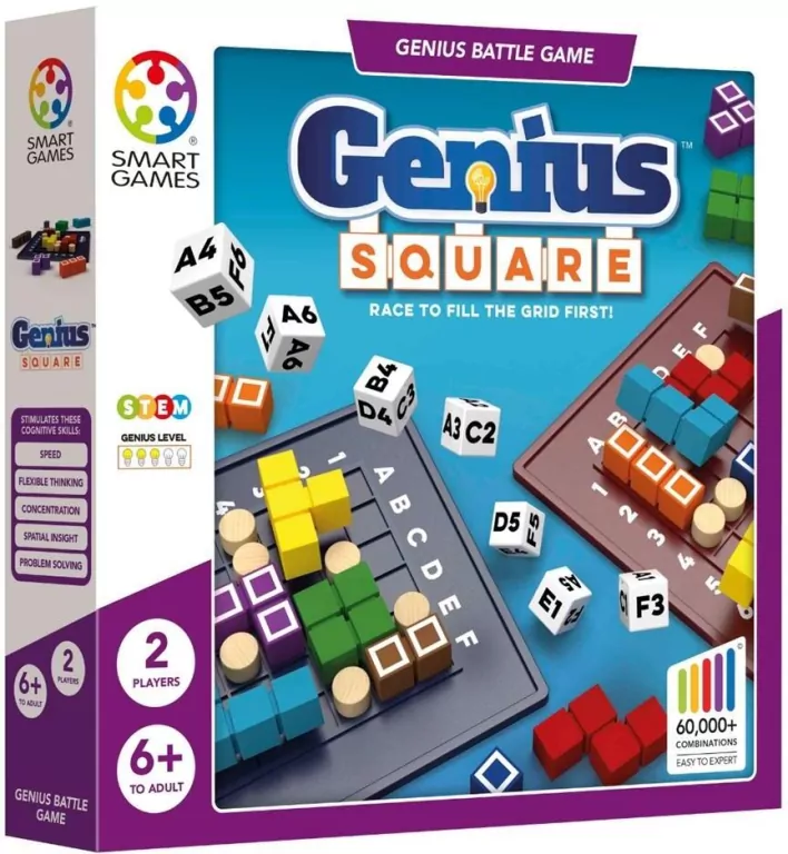 IUVI Games. Smart Games Genius Square (ENG) - tantis.pl