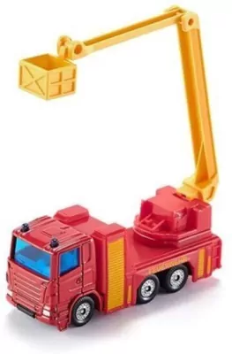 Wóz strażacki z podnośnikiem. Siku 10