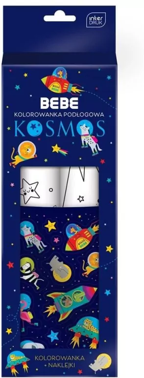 Kolorowanka 86x29cm z nakl. BB Kosmo - tantis.pl