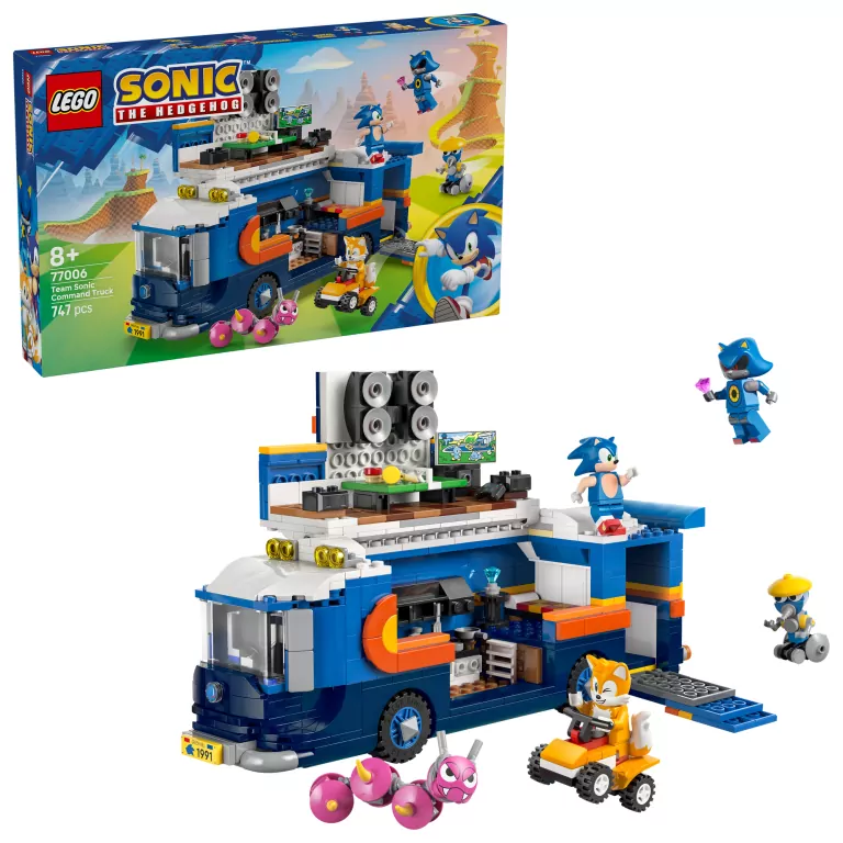 LEGO® Sonic The Hedgehog. Sonic i pojazd do zadań specjalnych 77006 - tantis.pl