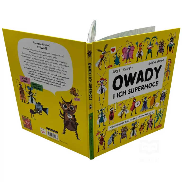Owady i ich supermoce. Akademia mądrego dziecka - tantis.pl