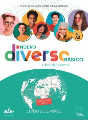 Diverso basico Nuevo A1+A2 podręcznik + online
