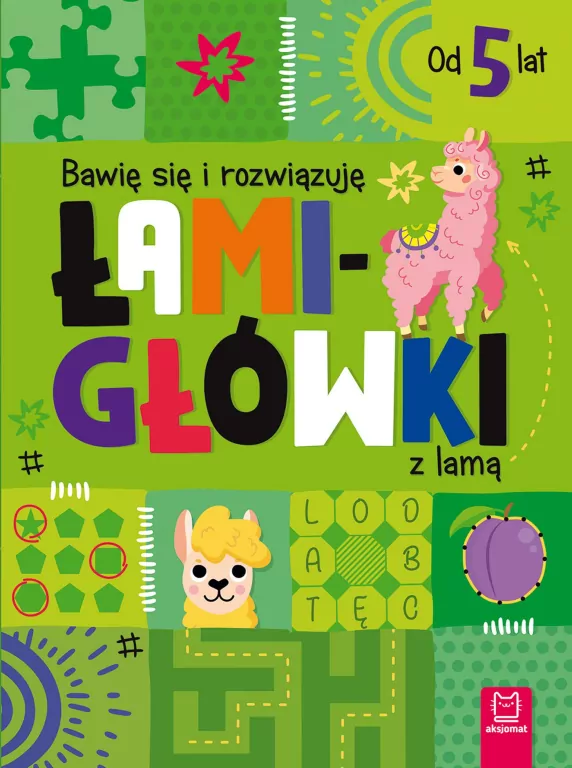 Bawię się i rozwiązuję łamigłówki z lamą 5+ - tantis.pl
