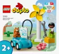 LEGO® DUPLO® Town. Turbina wiatrowa i samochód elektryczny. 10985 - tantis.pl