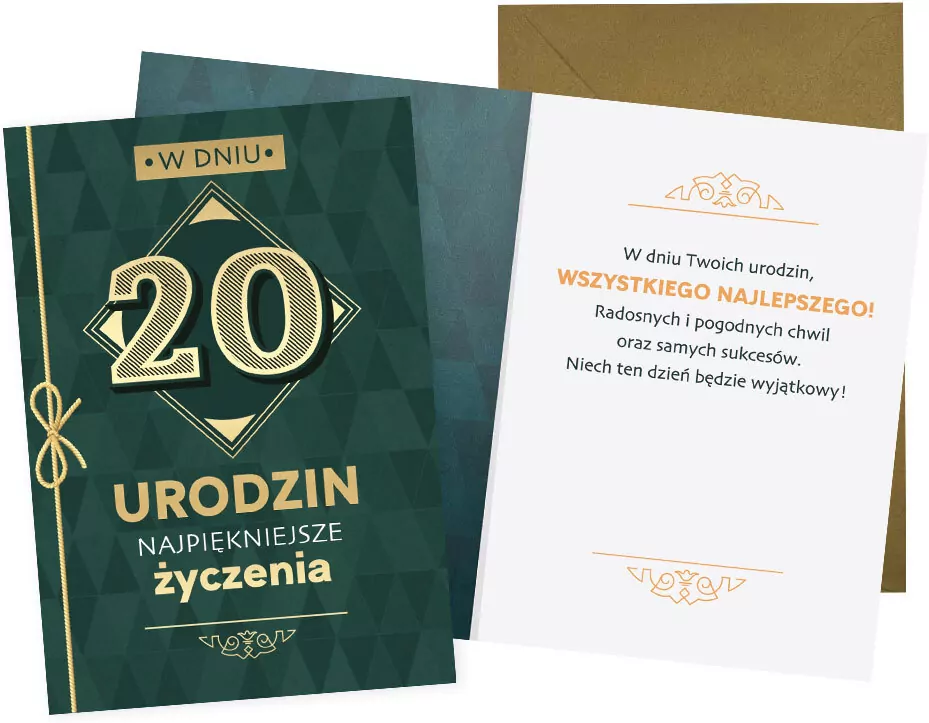 KARNET URODZINY B6 Z KOP KUKART DK-1175 FOL - tantis.pl