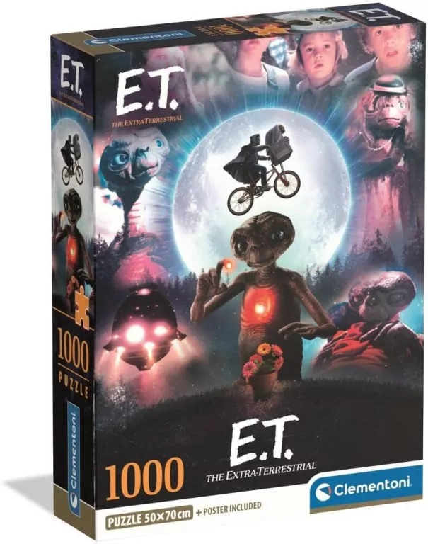 Puzzle 1000 Cult movies E.T. - tantis.pl