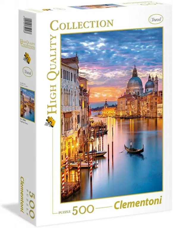 Puzzle 500. High Quality Collection. Lighting Venice - tantis.pl