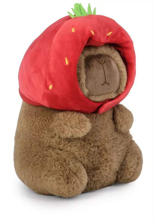 Maskotka Kapibara z czapką 20cm - tantis.pl