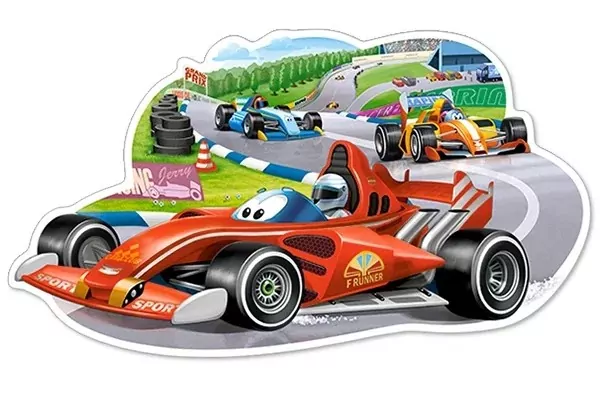 Puzzle 12 maxi. Racing Bolide. 120208 - tantis.pl