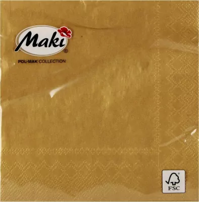 SERWETKA PAP 3W 250X250 ZLO PM OP