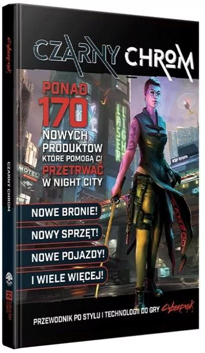 Cyberpunk RED: Czarny Chrom BLACK MONK - tantis.pl