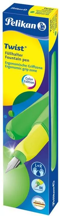 Pióro wieczne. Twist. Neonowa zieleń - tantis.pl