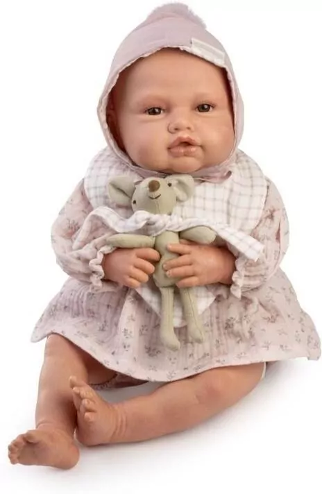 Lalka hiszpańska Reborn kolekcjonerska Baby 50cm - tantis.pl