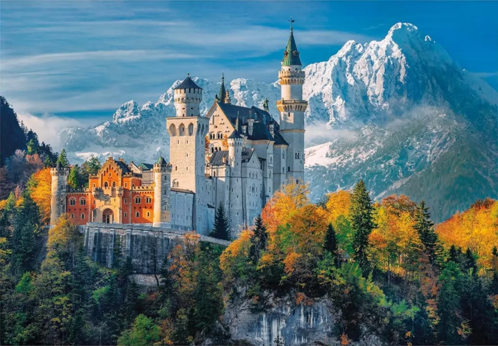 Puzzle 500 HQ. Neuschwanstein Castle - tantis.pl