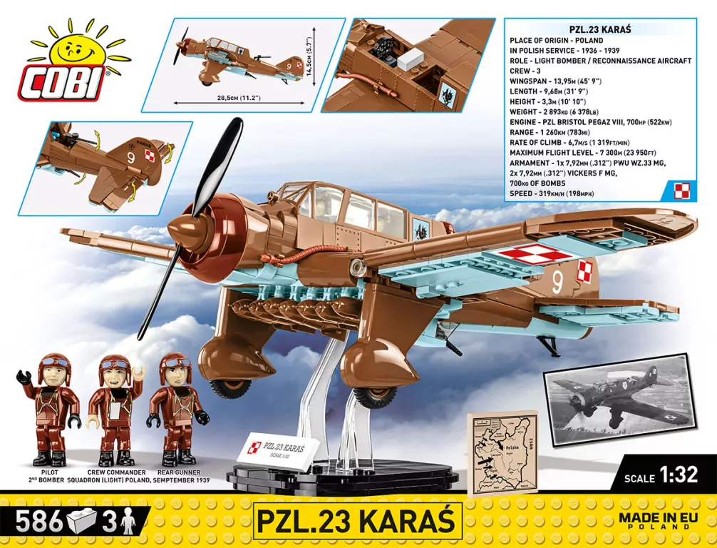Historical Collection World War II. PZL.23 Karaś - tantis.pl