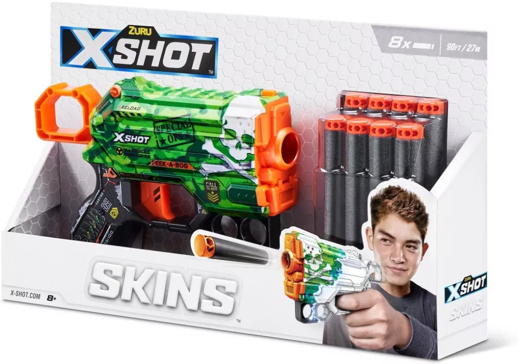 Wyrzutnia SKINS MENACE (8 Strzałek) wzór A - tantis.pl