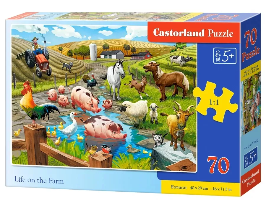 Puzzle 70. Life on the Farm - tantis.pl