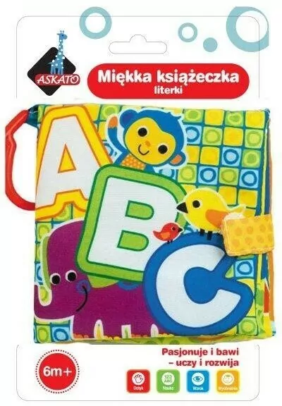 Literki. Miękka książeczka - tantis.pl