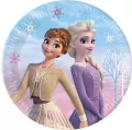 Talerzyki papierowe Frozen 2 23cm - tantis.pl