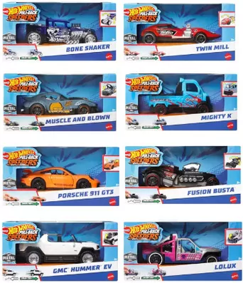 Hot Wheels. Pojazd z napędem pull-back HPR71 - tantis.pl