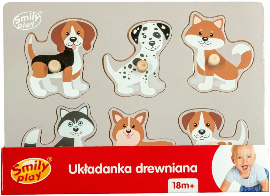 Układanka. Psy - tantis.pl