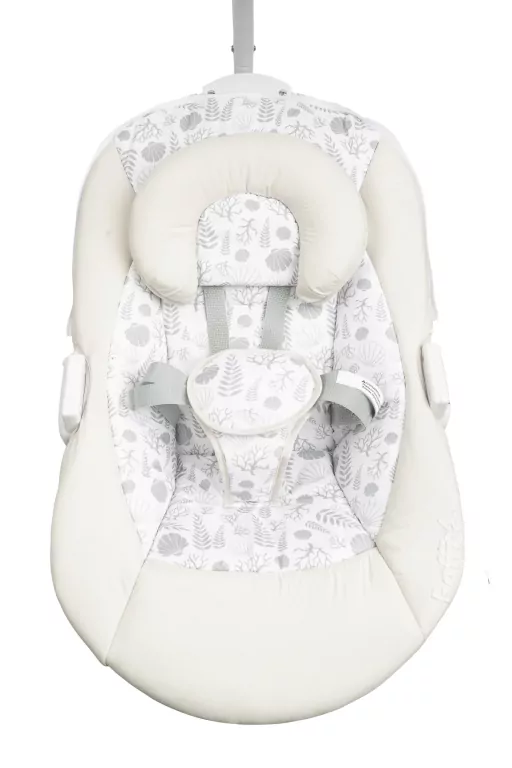 Caretero Huśtawka elektryczna Raffi light grey - tantis.pl