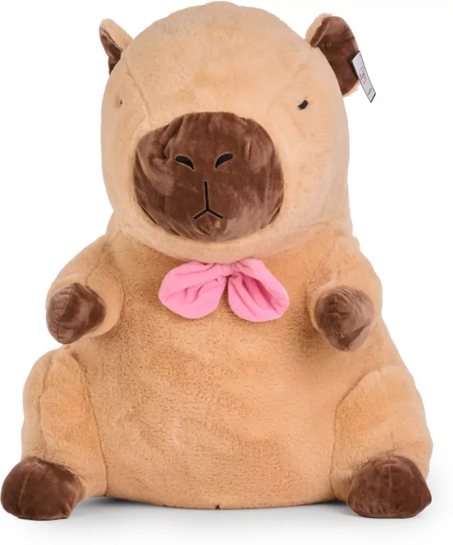 Maskotka Kapibara z kokardą 66cm - tantis.pl