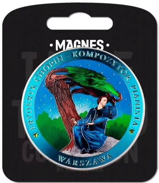Magnes. I love Poland. Warszawa. ILP-MAG-A-WAR-34 - tantis.pl