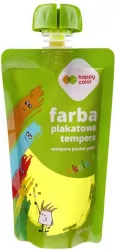 Farba tempera 100ml neon żółta HAPPY COLOR