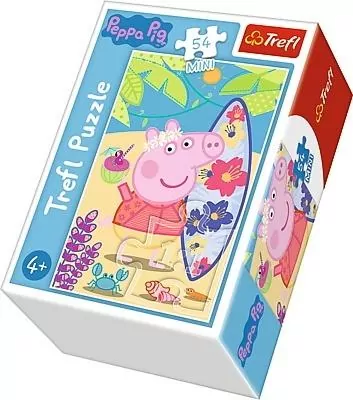 Puzzle 54 mini. Świnka Peppa. Wesoły dzień 2 - tantis.pl
