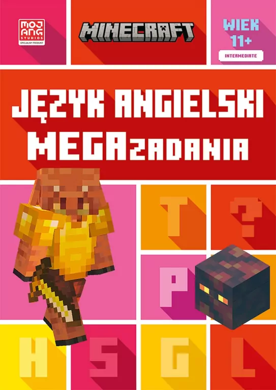 Język angielski. Minecraft. Megazadania 11+ - tantis.pl