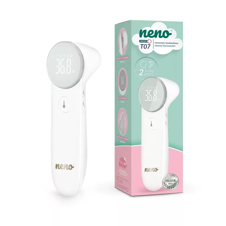 Termometr bezdotykowy NENO Medic T07 - tantis.pl