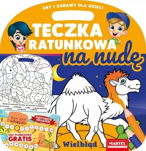 Teczka ratunkowa na nudę - wielbłąd - tantis.pl