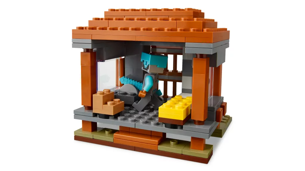 LEGO® Minecraft. Kryjówka rozbójników i dewastatorów 21278 - tantis.pl