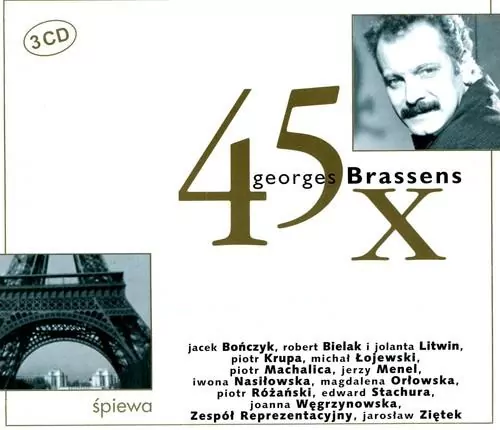 45 x Geroge Brassens. CD - tantis.pl