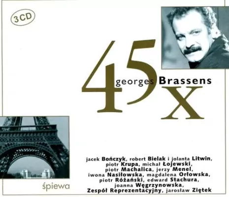 45 x Geroge Brassens. CD