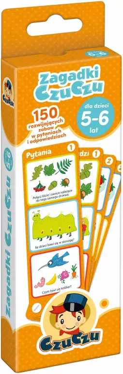 Zagadki CzuCzu dla dzieci od 5-6 lat - tantis.pl
