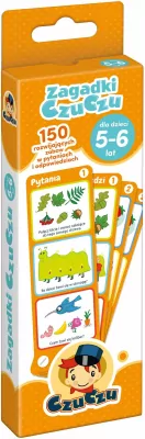 Zagadki CzuCzu dla dzieci od 5-6 lat