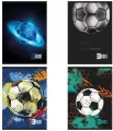 Zeszyt A5/32k linia dwukolor. Football mix (15szt) - tantis.pl