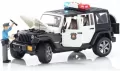 Bruder. Jeep Wrangler Unlimited Rubicon policyjny - tantis.pl