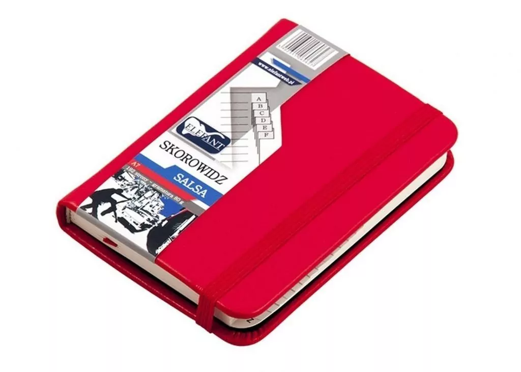 Skorowidz A7/96k Salsa czerwony - tantis.pl