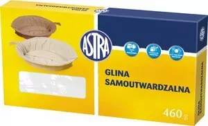 Astra. Glina samoutwardzalna. Biała- 460g - tantis.pl