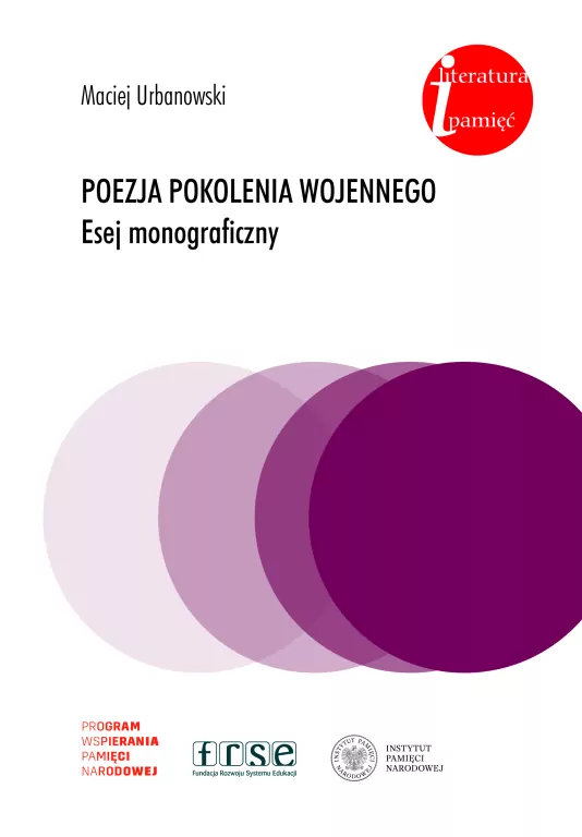 Poezja pokolenia wojennego. Esej monograficzny - tantis.pl